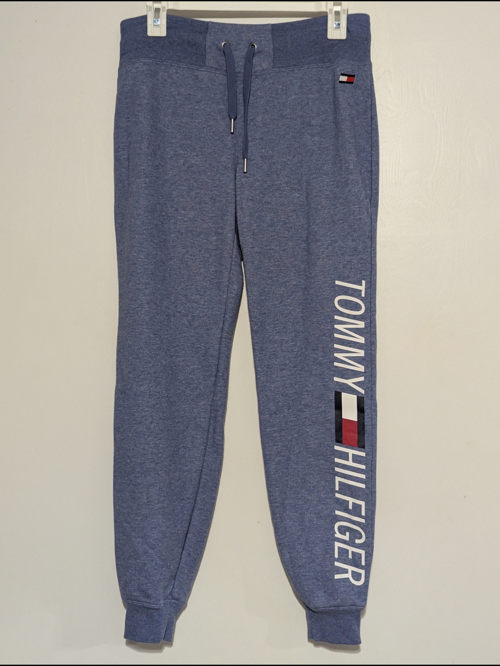Tommy Hilfiger Blue Logo Jogger Sweatpants